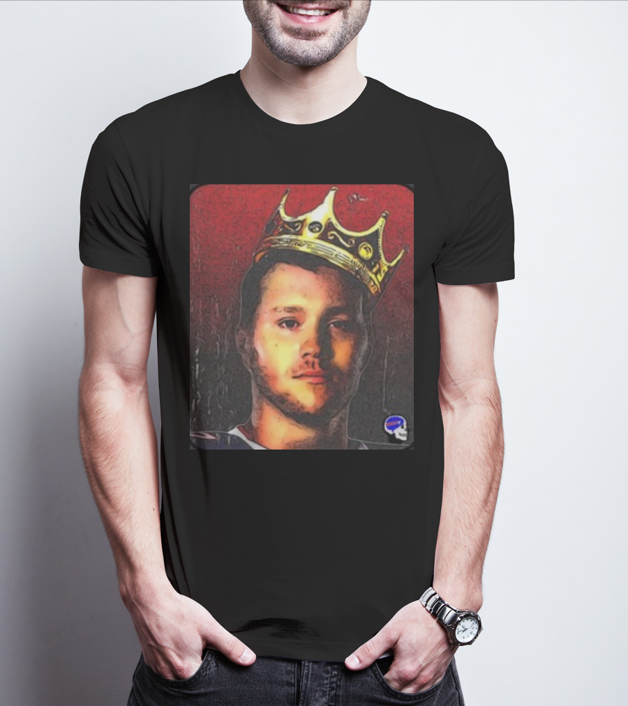 Goodberry Variant King Josh Of Buffalo Football Crown T-Shirt