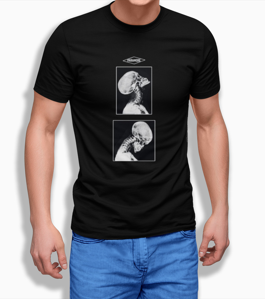 Paramore Head Banging X-Ray T-Shirt