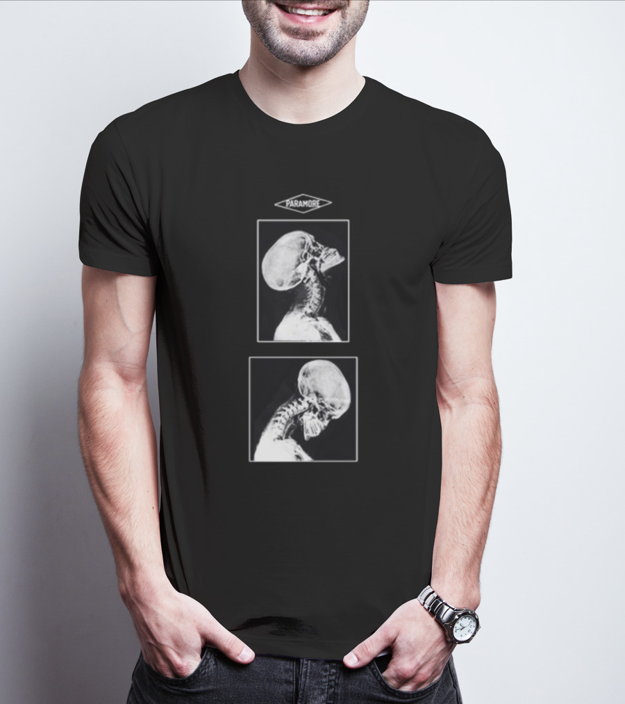 Paramore Head Banging X-Ray T-Shirt