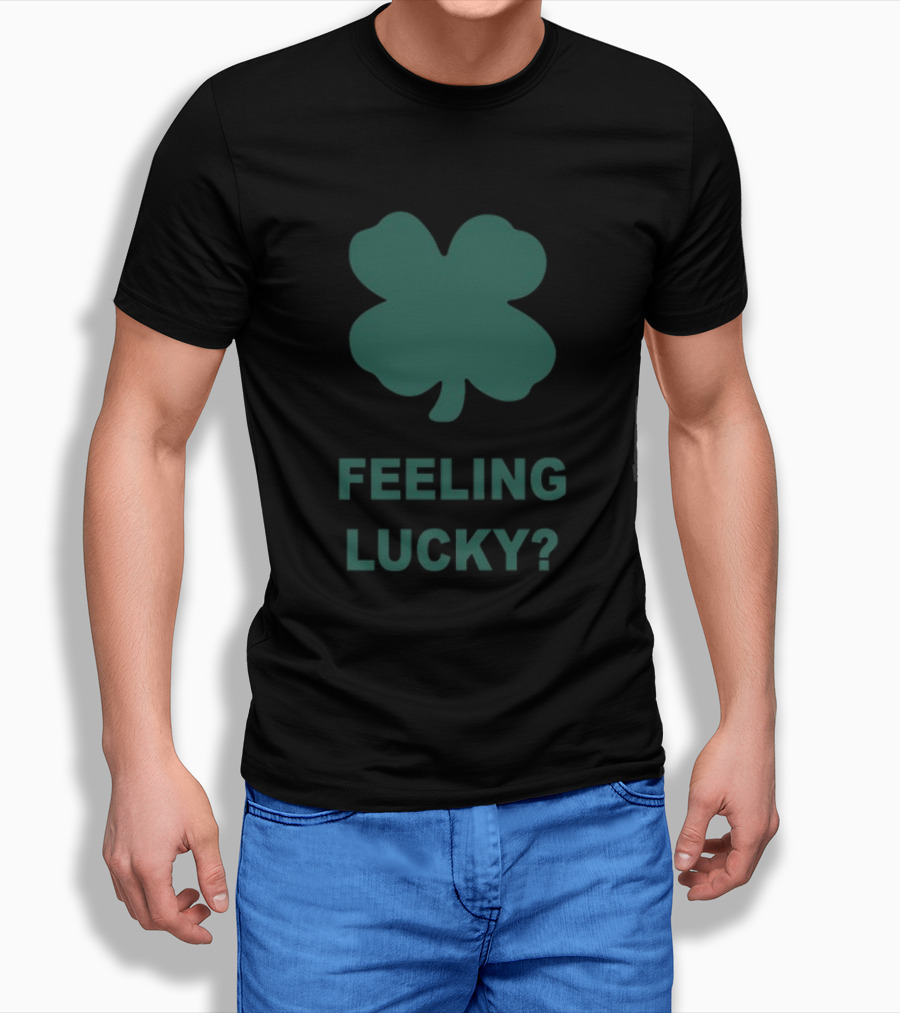 Feeling Lucky Clover Paul Mescal Wearing T-Shirt