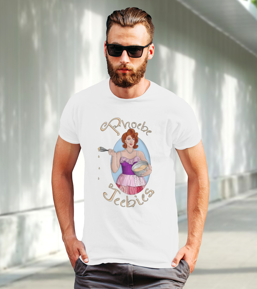 Phoebe Jeebies Baking Whisk Vintage Pin-Up T-Shirt