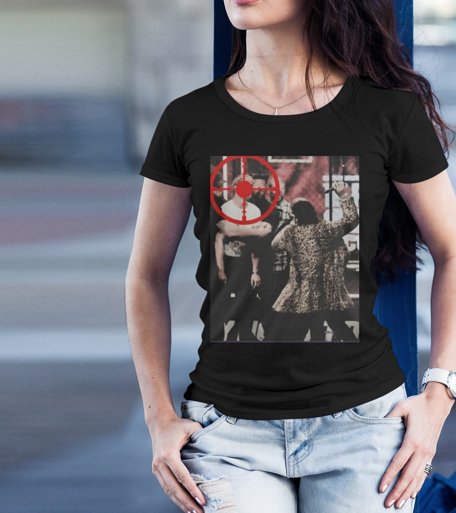 Limited Dillon Danis X Full Violence Bullseye Red Target Man Confrontation T-Shirt