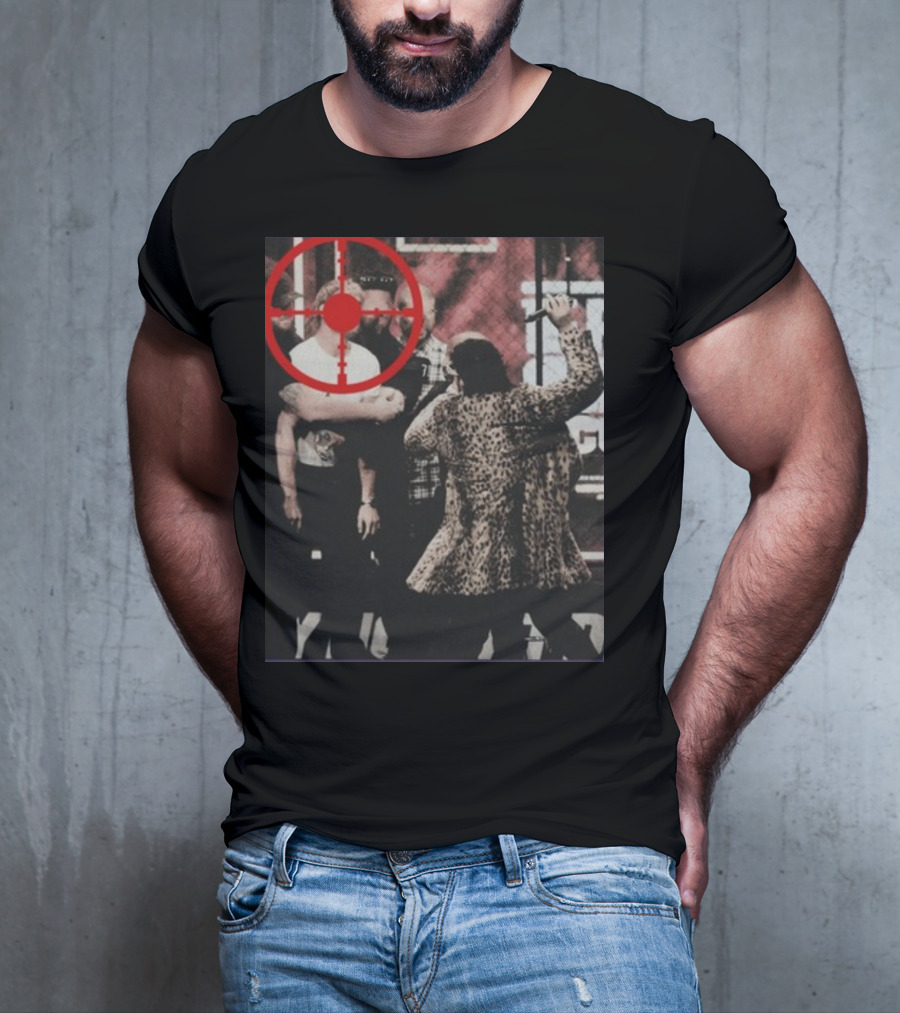 Limited Dillon Danis X Full Violence Bullseye Red Target Man Confrontation T-Shirt