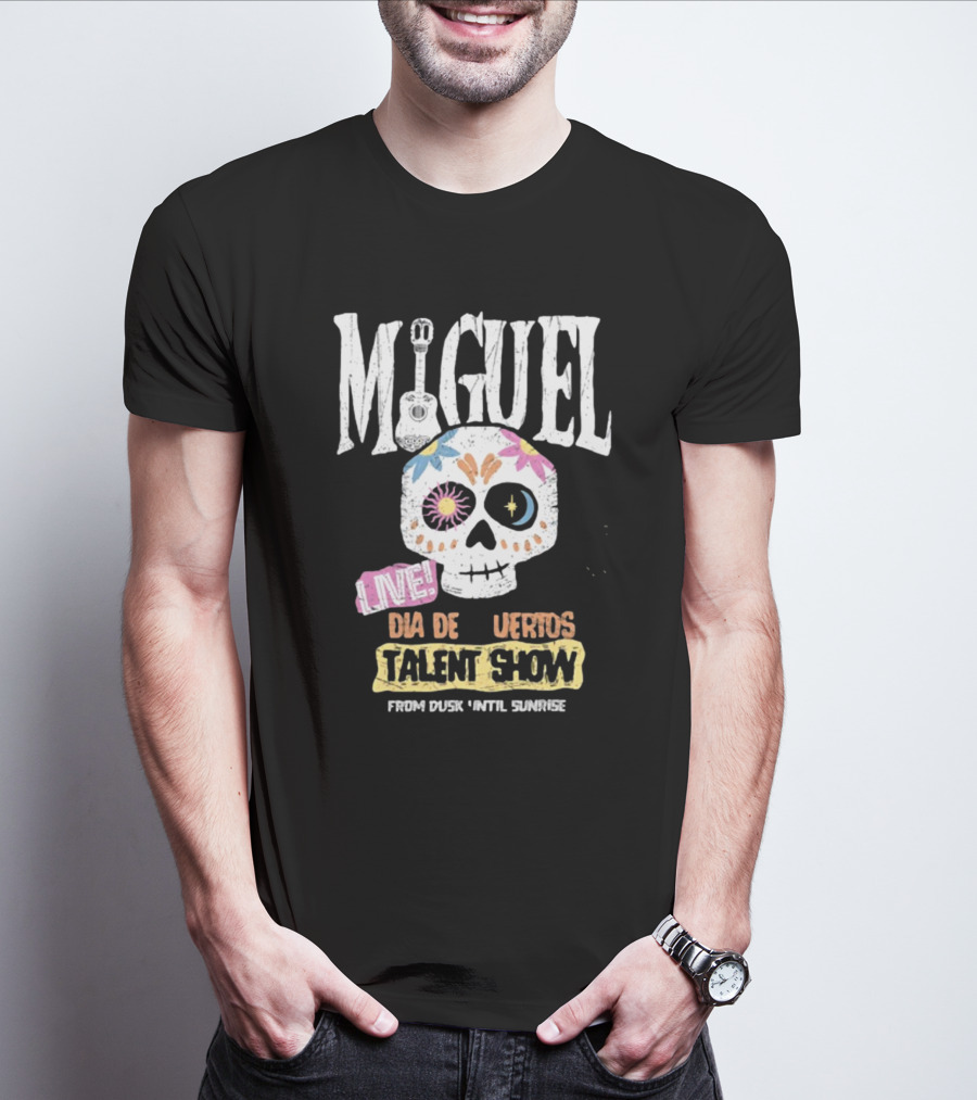 Miguel Live Dia De Muertos Talent Show From Dusk 'Til Sunrise T-Shirt