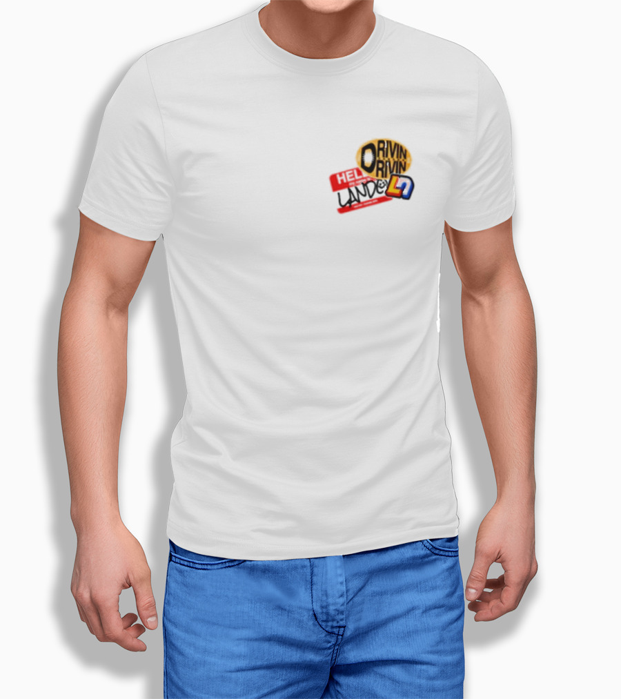 Hello My Name Is Lando Drivin' Drivin' Race 100 L7 T-Shirt