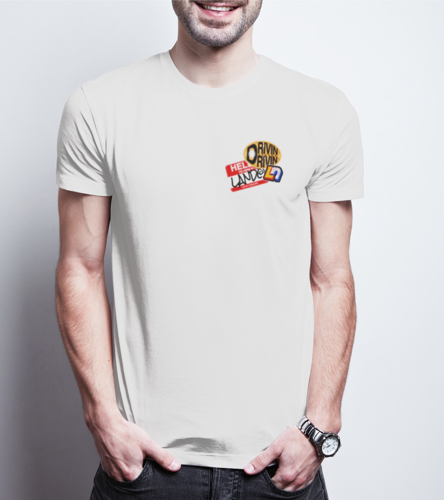 Hello My Name Is Lando Drivin' Drivin' Race 100 L7 T-Shirt