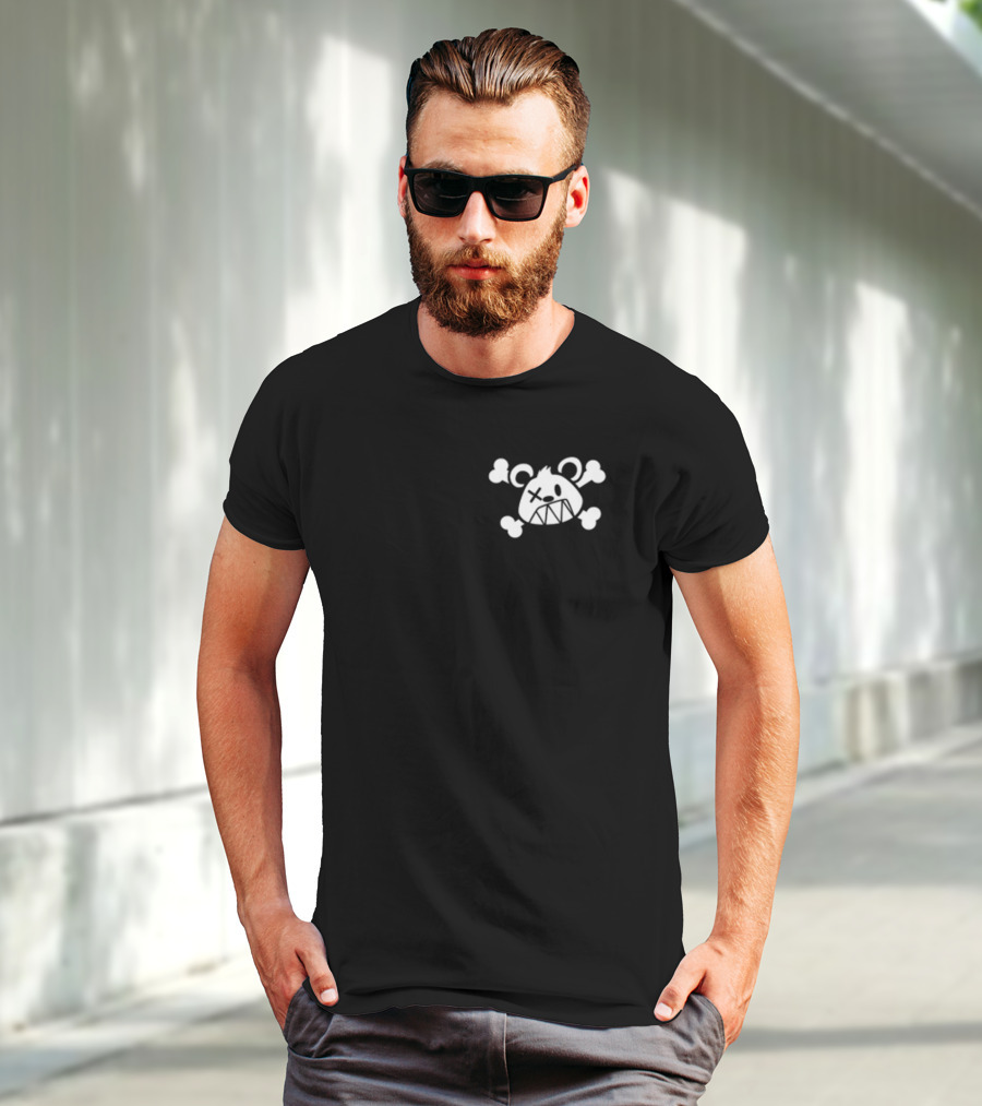 Killabears Killas-Ceramic Crossbones X-Eyed Bear T-Shirt