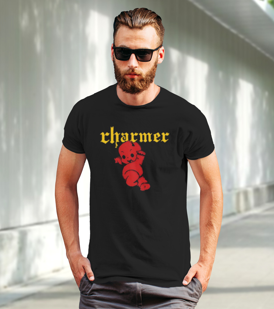 Charmer Cute Red Devil Character T-Shirt