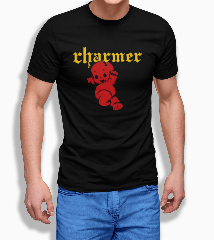 Charmer Cute Red Devil Character T-Shirt