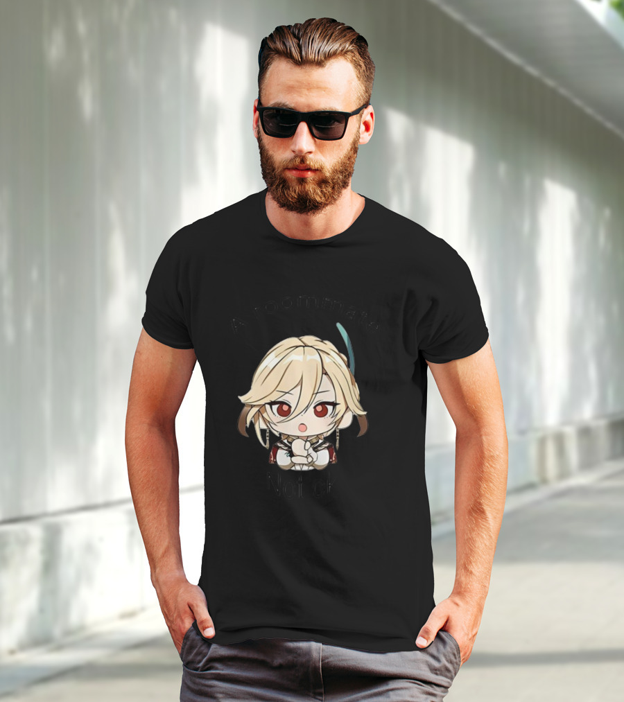 A Roommate Not Ok Anime Character Chibi T-Shirt