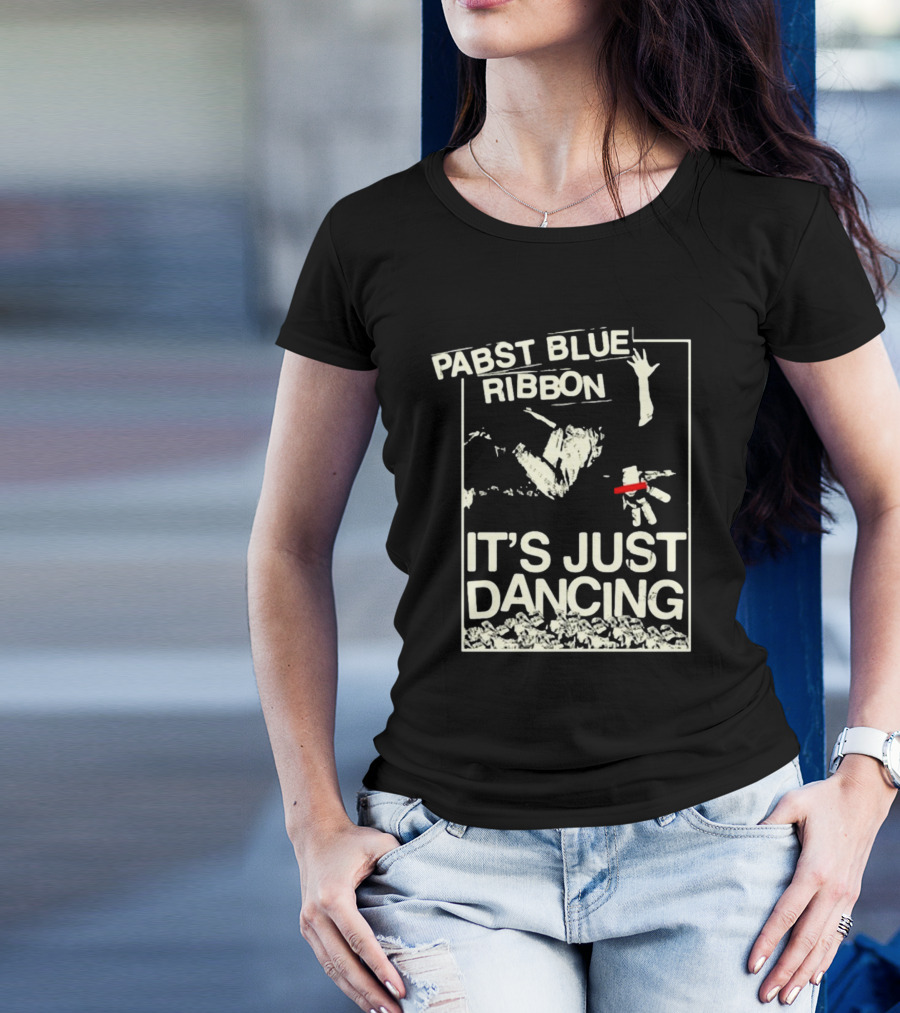 Pabst Blue Ribbon It's Just Dancing T-Shirt
