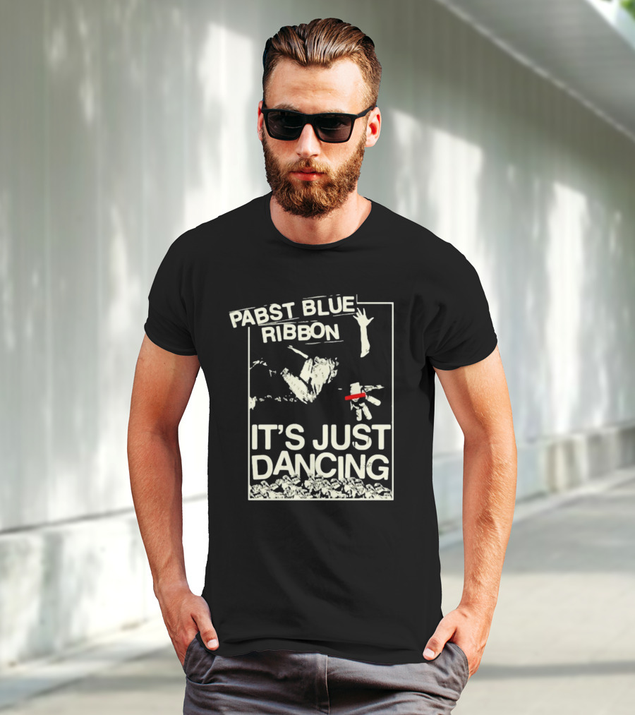 Pabst Blue Ribbon It's Just Dancing T-Shirt