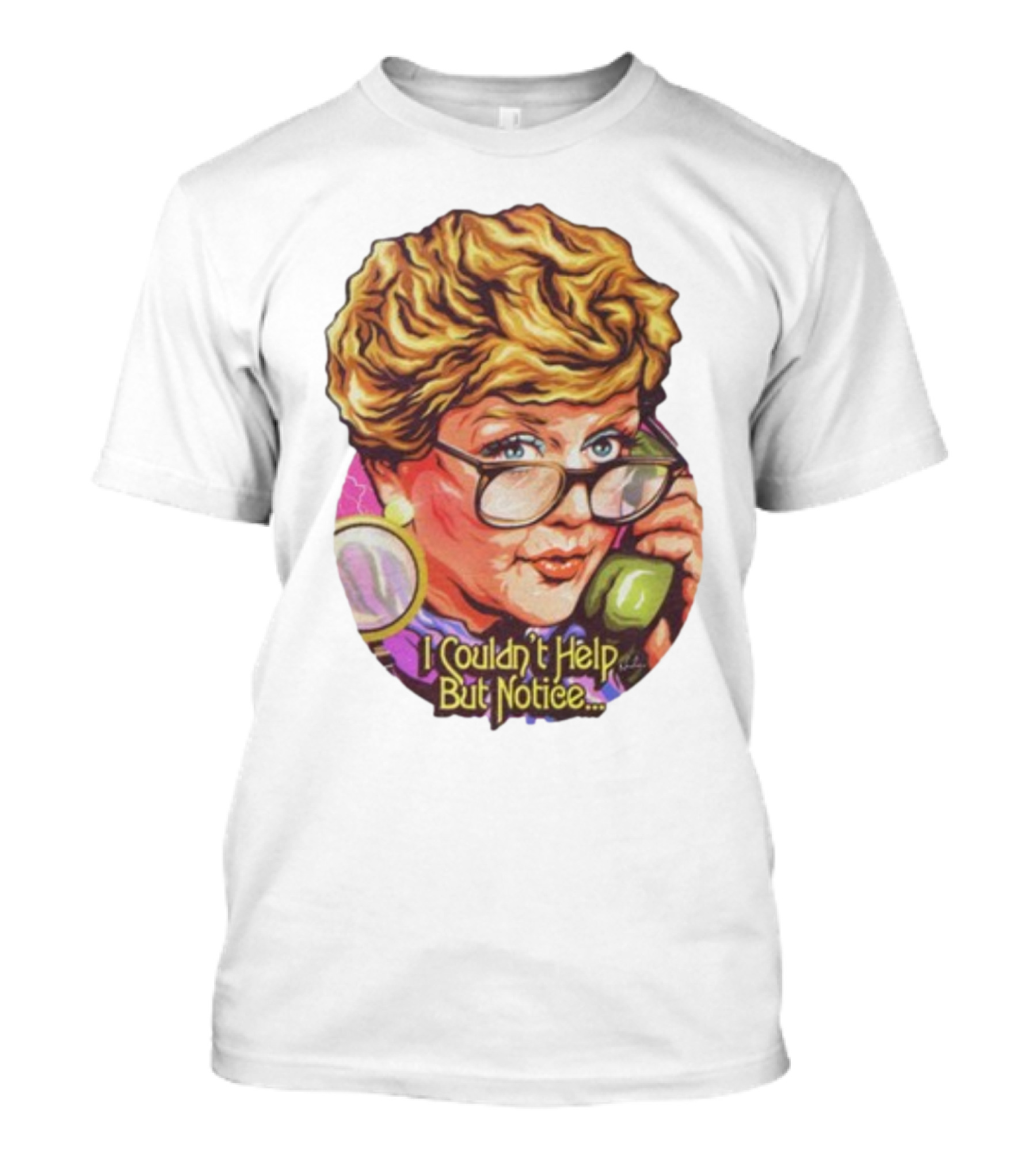 I Couldn't Help But Notice Retro Telephone Conversation T-Shirt