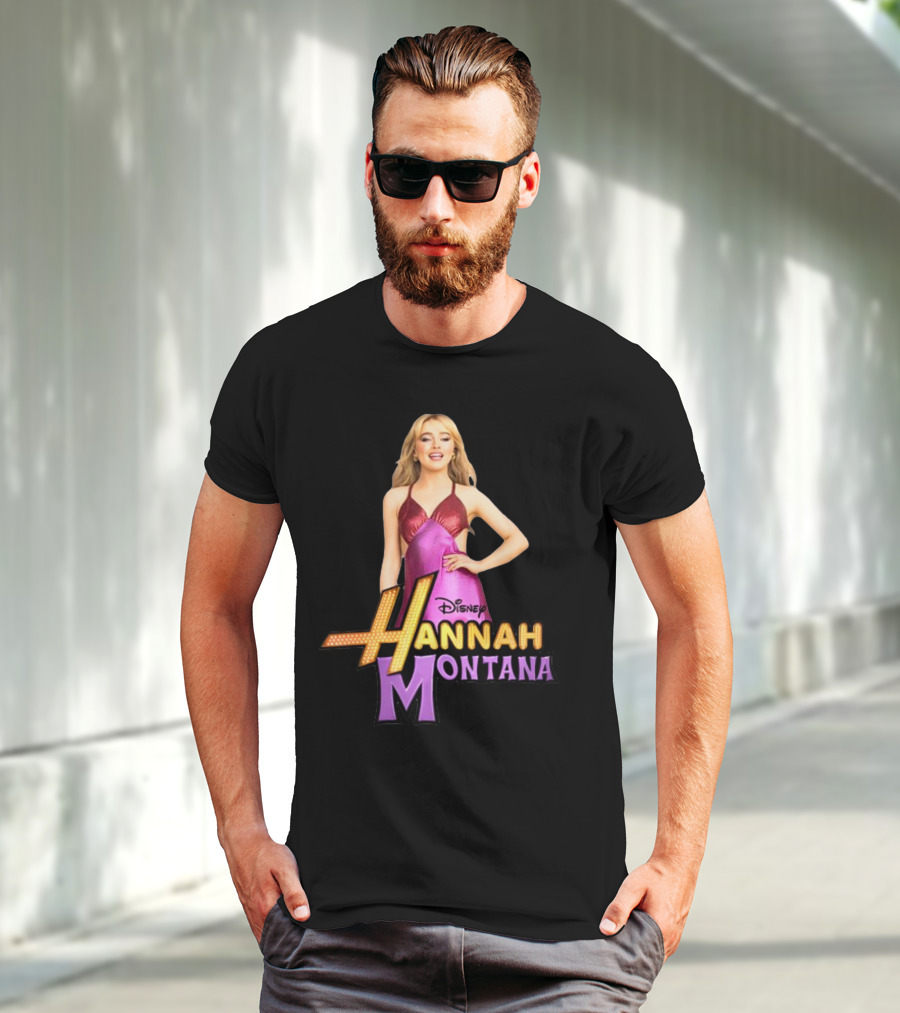Disney Hannah Montana Sabrina Carpenter Iconic Crossover T-Shirt