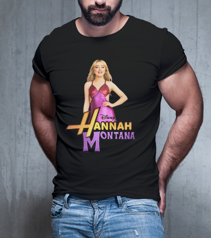 Disney Hannah Montana Sabrina Carpenter Iconic Crossover T-Shirt