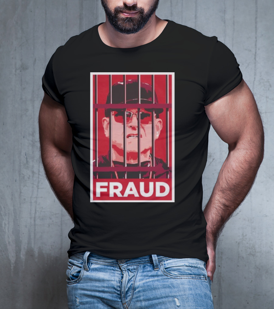 Nebraska Fraud Bars Red T-Shirt