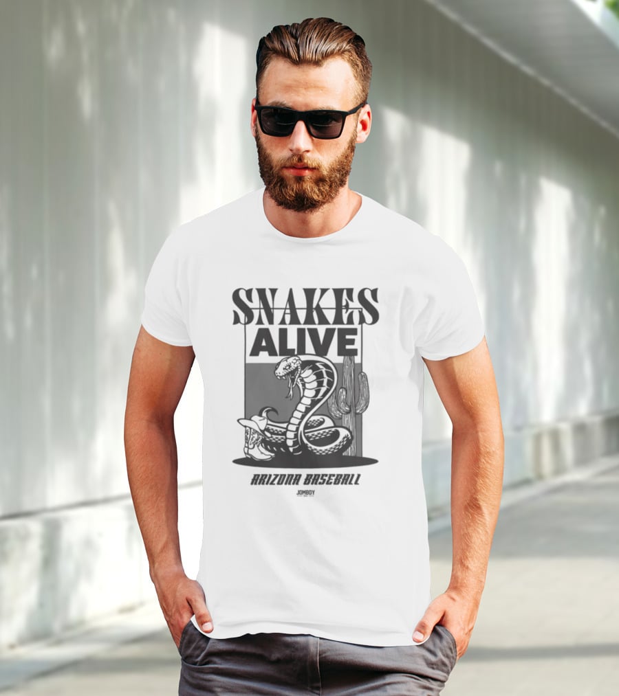 Snakes Alive Arizona Baseball T-Shirt