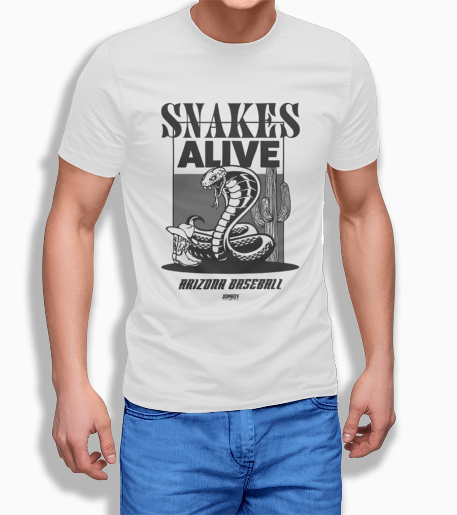 Snakes Alive Arizona Baseball T-Shirt