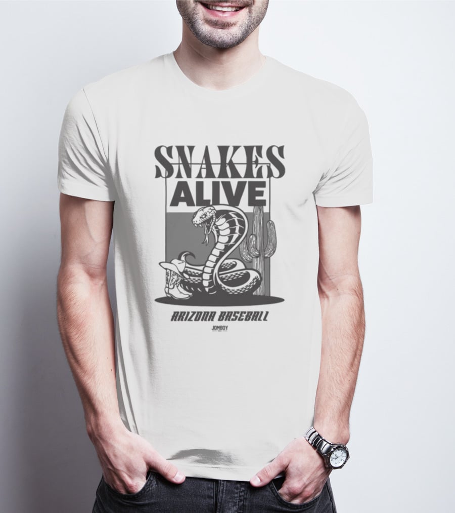 Snakes Alive Arizona Baseball T-Shirt