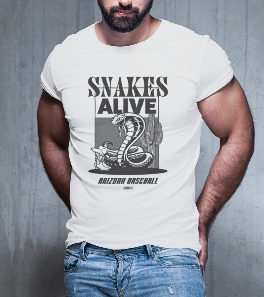 Snakes Alive Arizona Baseball T-Shirt