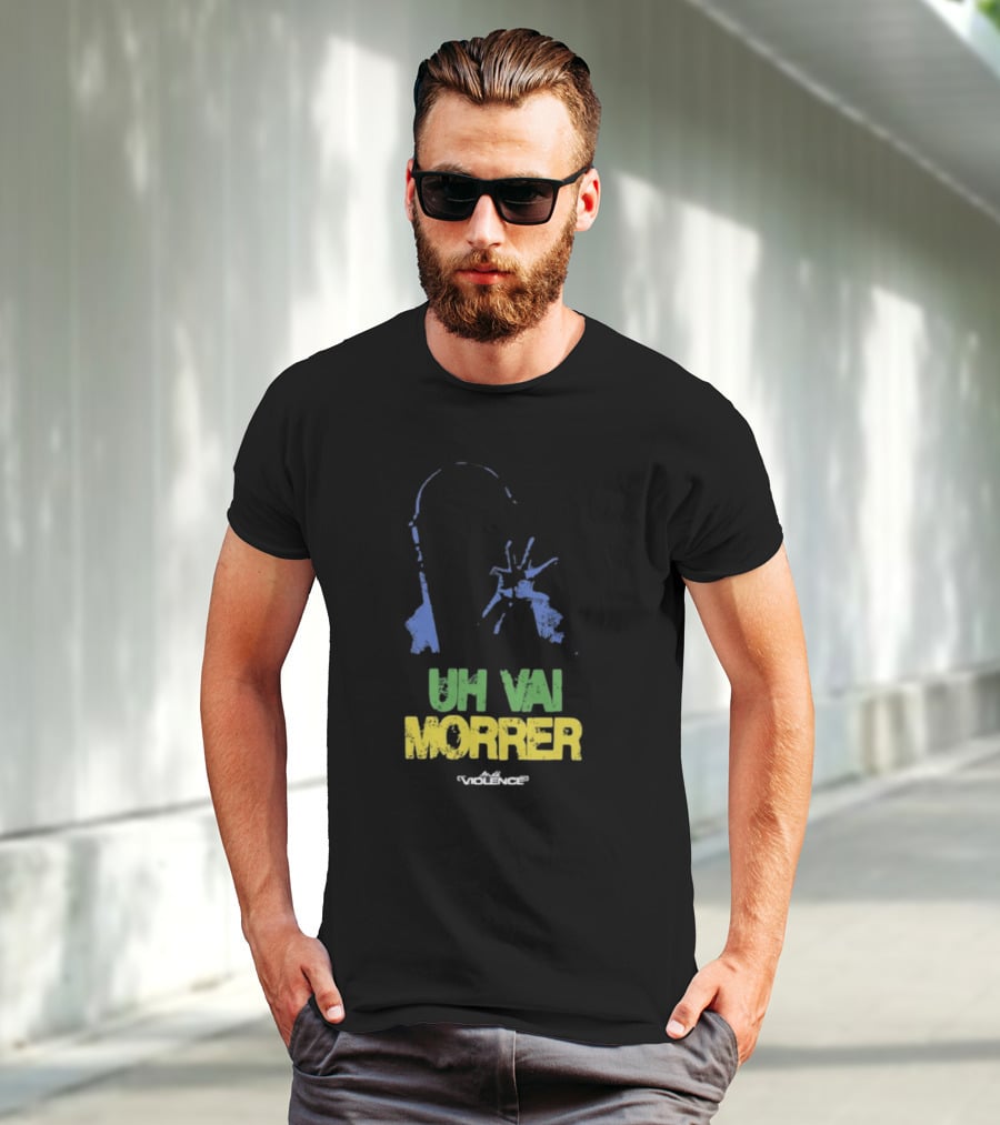 Fullviolence Uh Vai Morrer Brazilian Colors T-Shirt