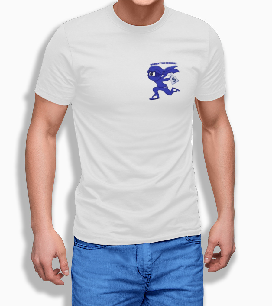 Bigdawgbanna Sneaky Ninja Robbin' The Robbers T-Shirt