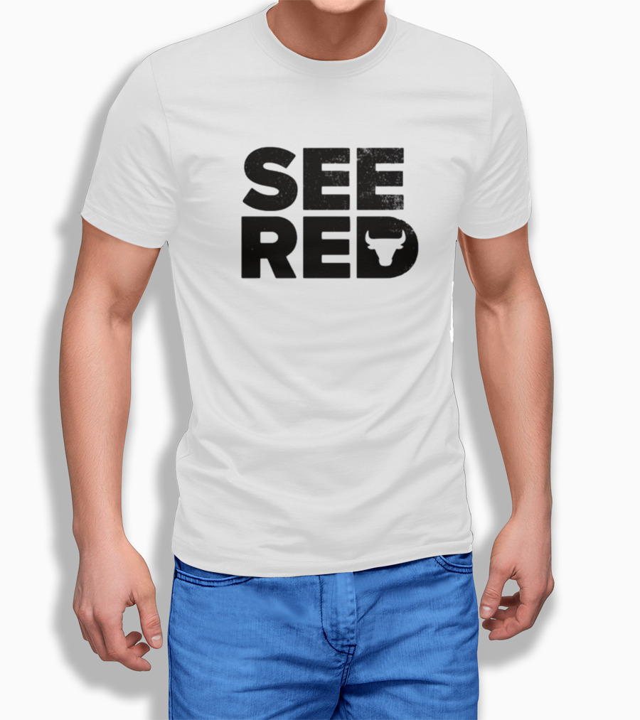 See Red Bulls Logo Emblem T-Shirt