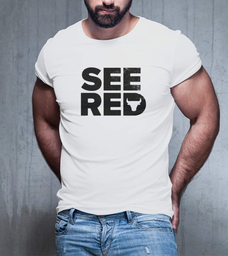 See Red Bulls Logo Emblem T-Shirt