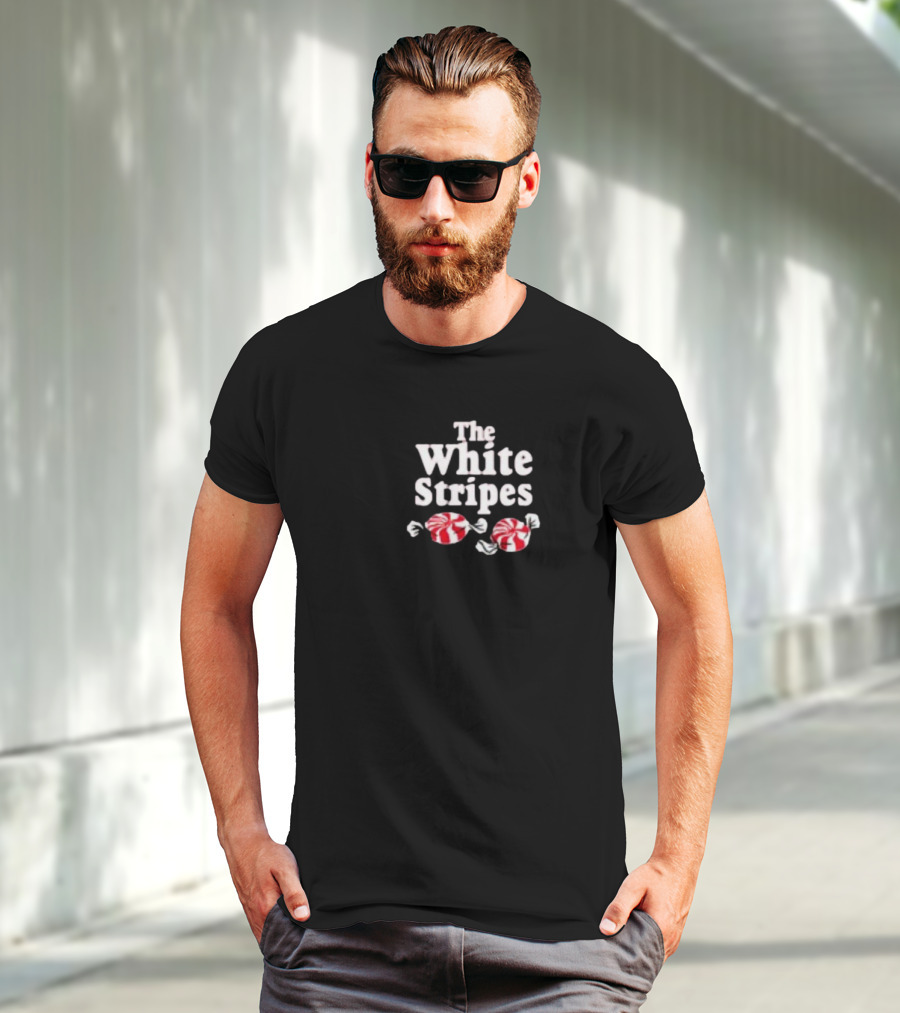 The White Stripes Peppermint Candy T-Shirt