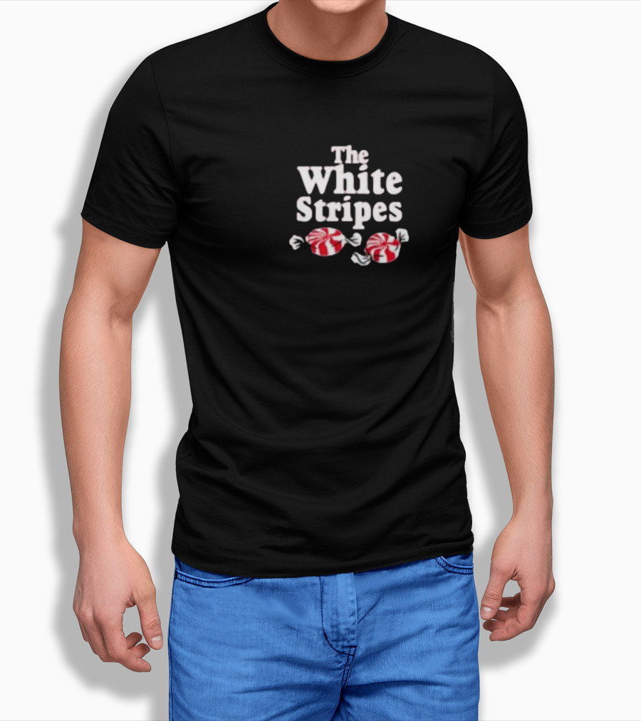 The White Stripes Peppermint Candy T-Shirt