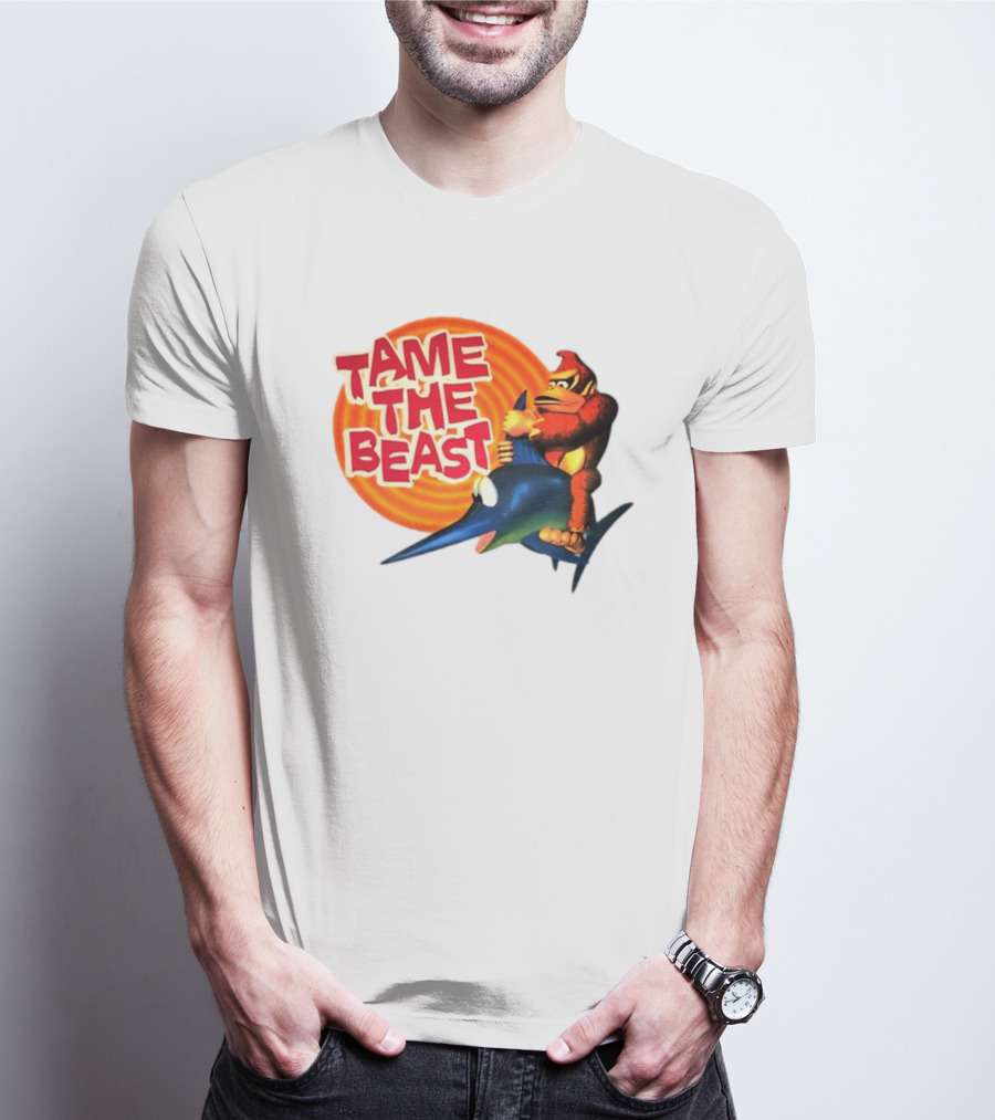 Donkey Kong Country SNES Tame The Beast Promo T-Shirt