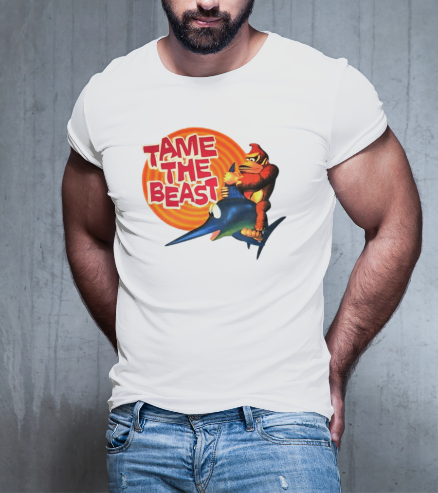 Donkey Kong Country SNES Tame The Beast Promo T-Shirt