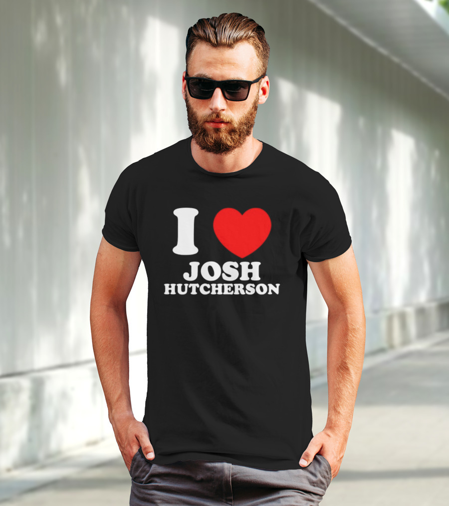 Samantha I Love Josh Hutcherson I Heart Josh Hutcherson T-Shirt