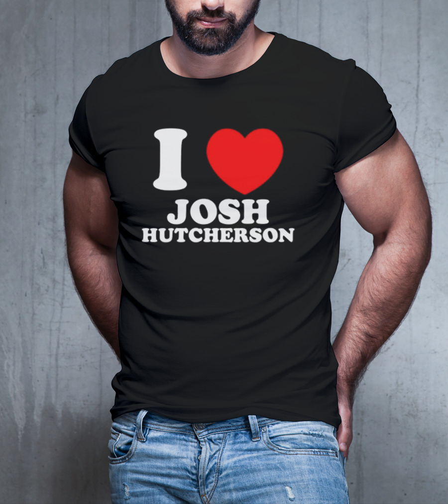 Samantha I Love Josh Hutcherson I Heart Josh Hutcherson T-Shirt