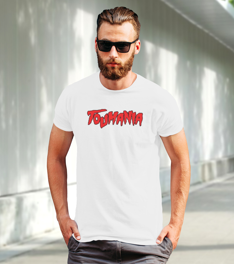 Basketghoul Toumania Spooky Text T-Shirt