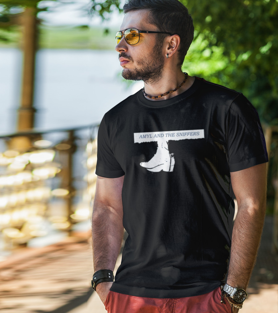 Amyl And The Sniffers Boots T-Shirt