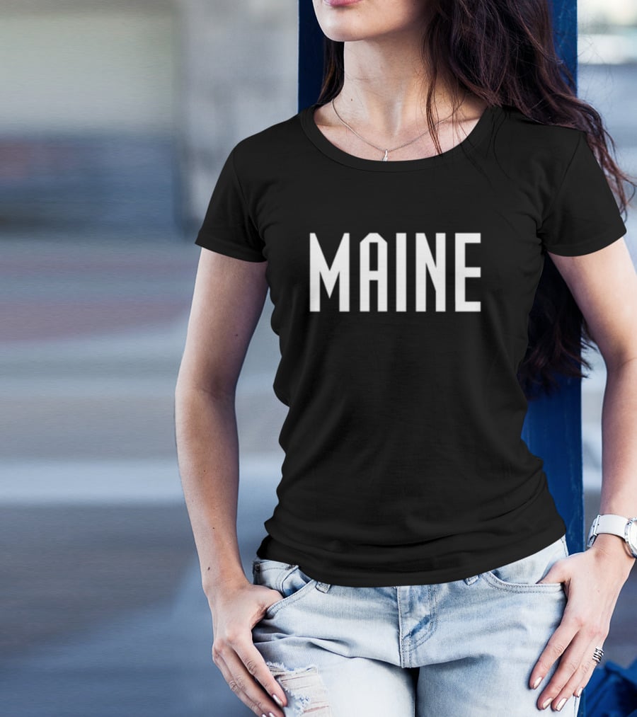 Boston Representing Maine Warmup T-Shirt