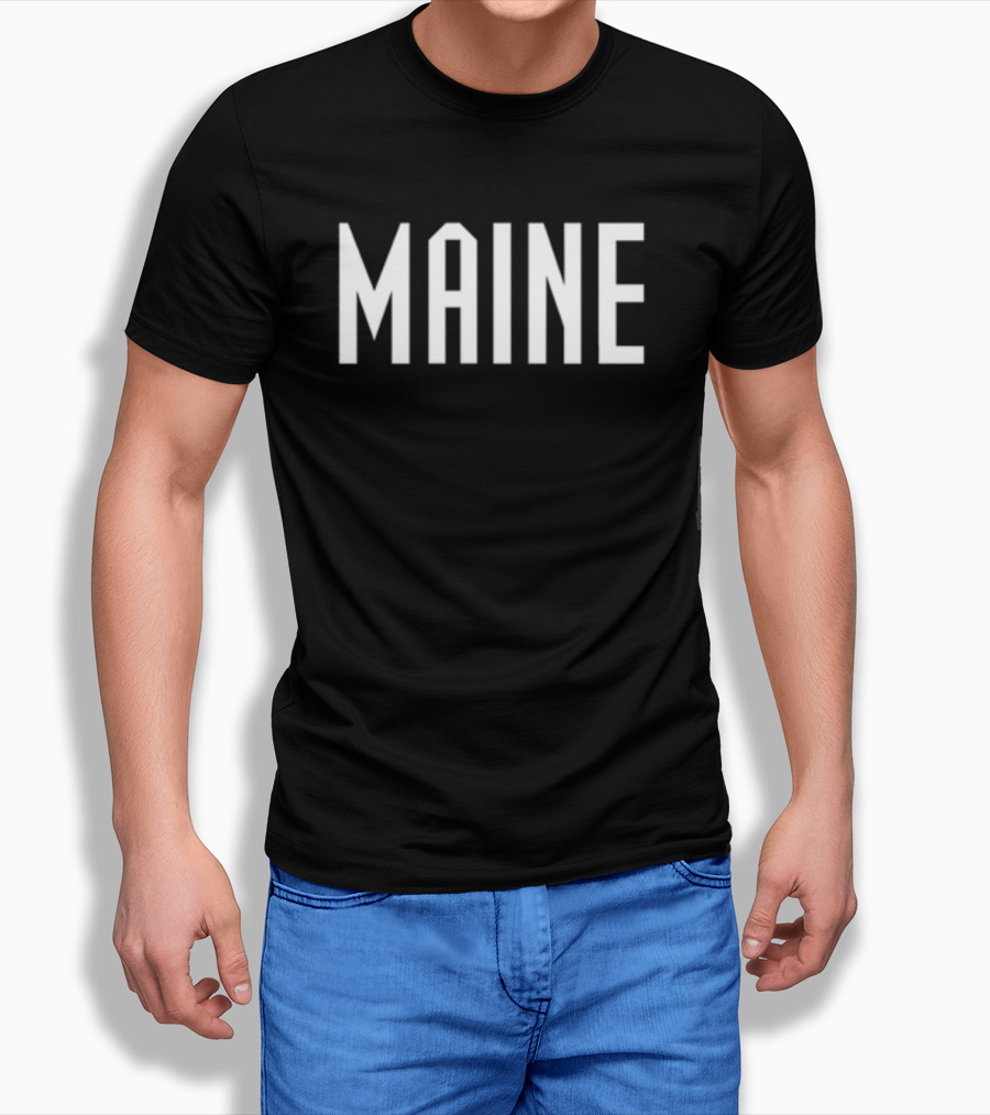 Boston Representing Maine Warmup T-Shirt