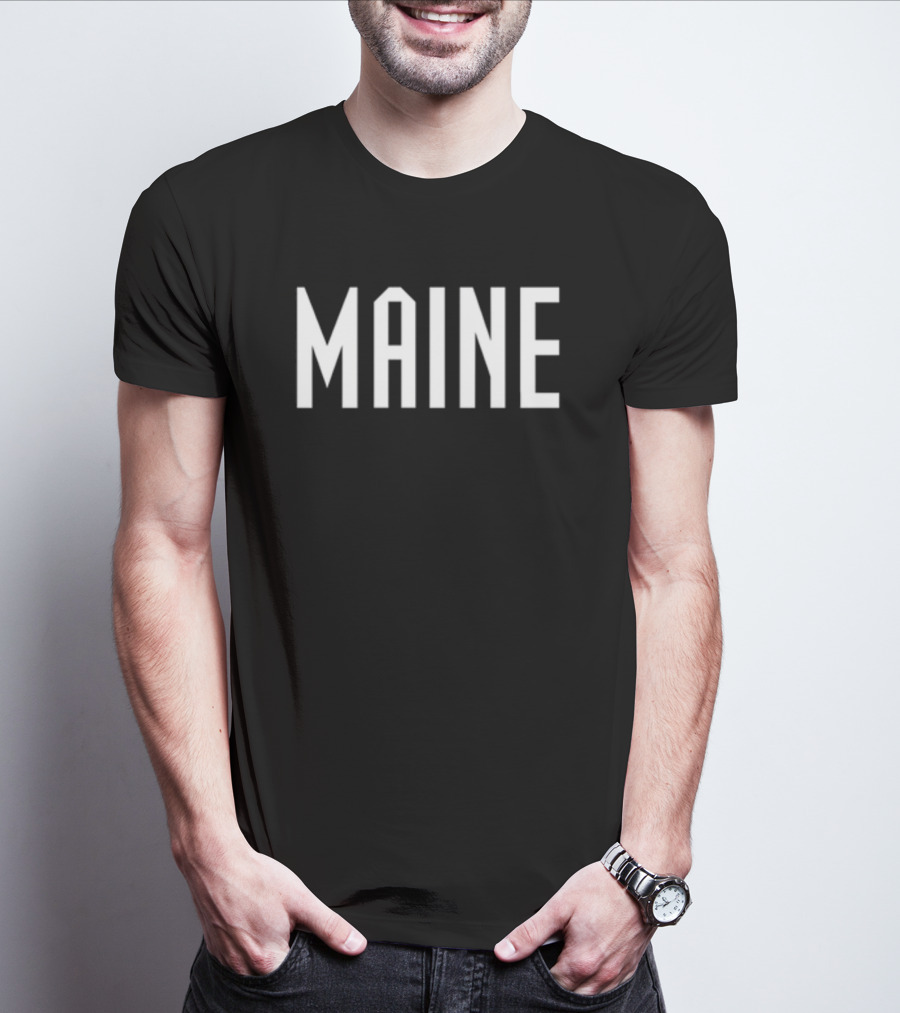 Boston Representing Maine Warmup T-Shirt