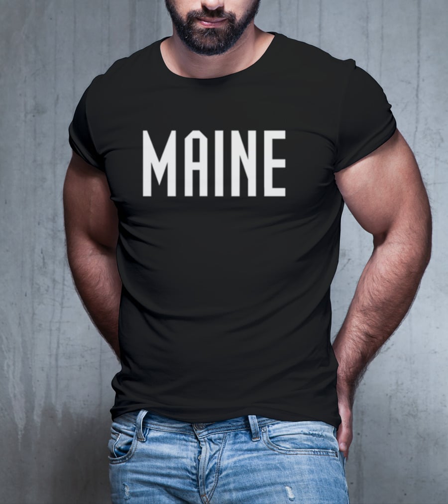 Boston Representing Maine Warmup T-Shirt