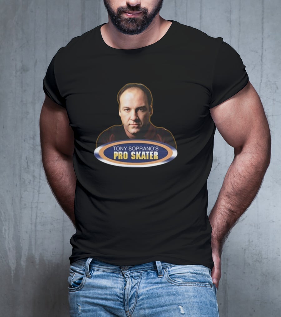 Fake Handshake Tony Soprano's Pro Skater T-Shirt