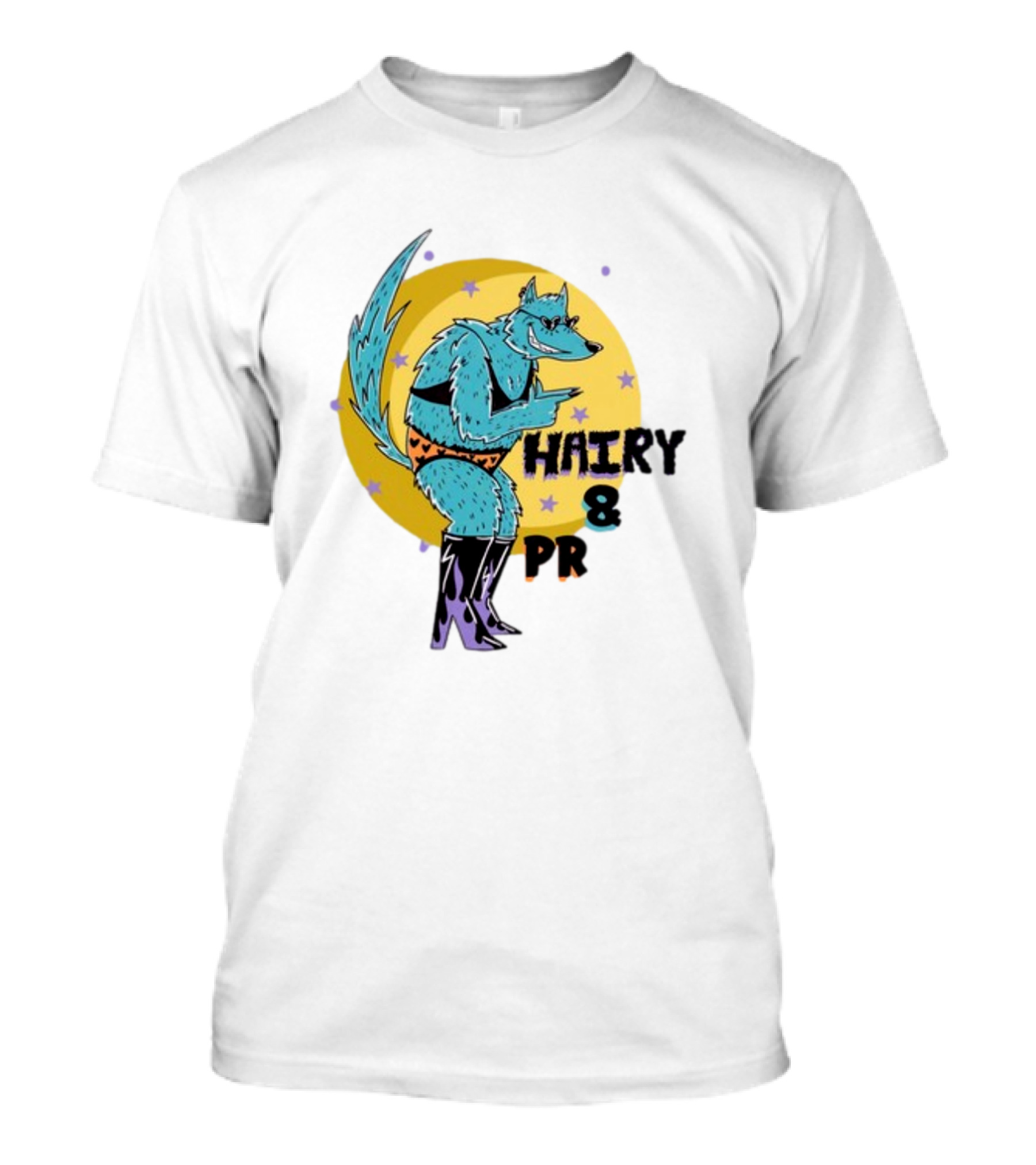 Hairy And Proud Moonlit Werewolf T-Shirt