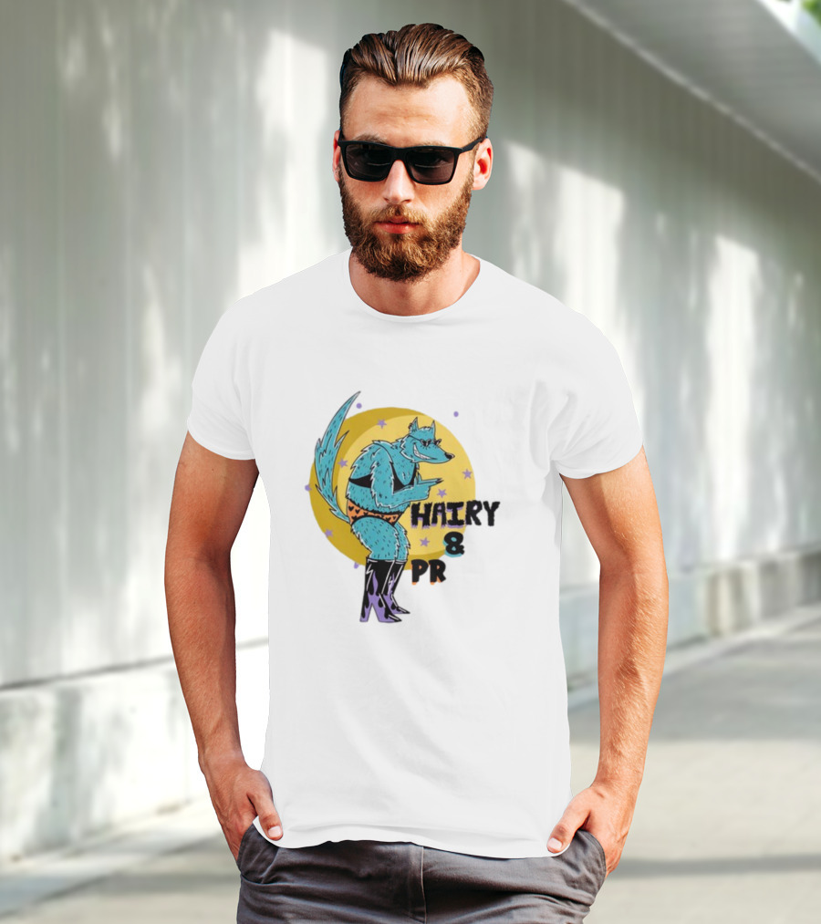 Hairy And Proud Moonlit Werewolf T-Shirt