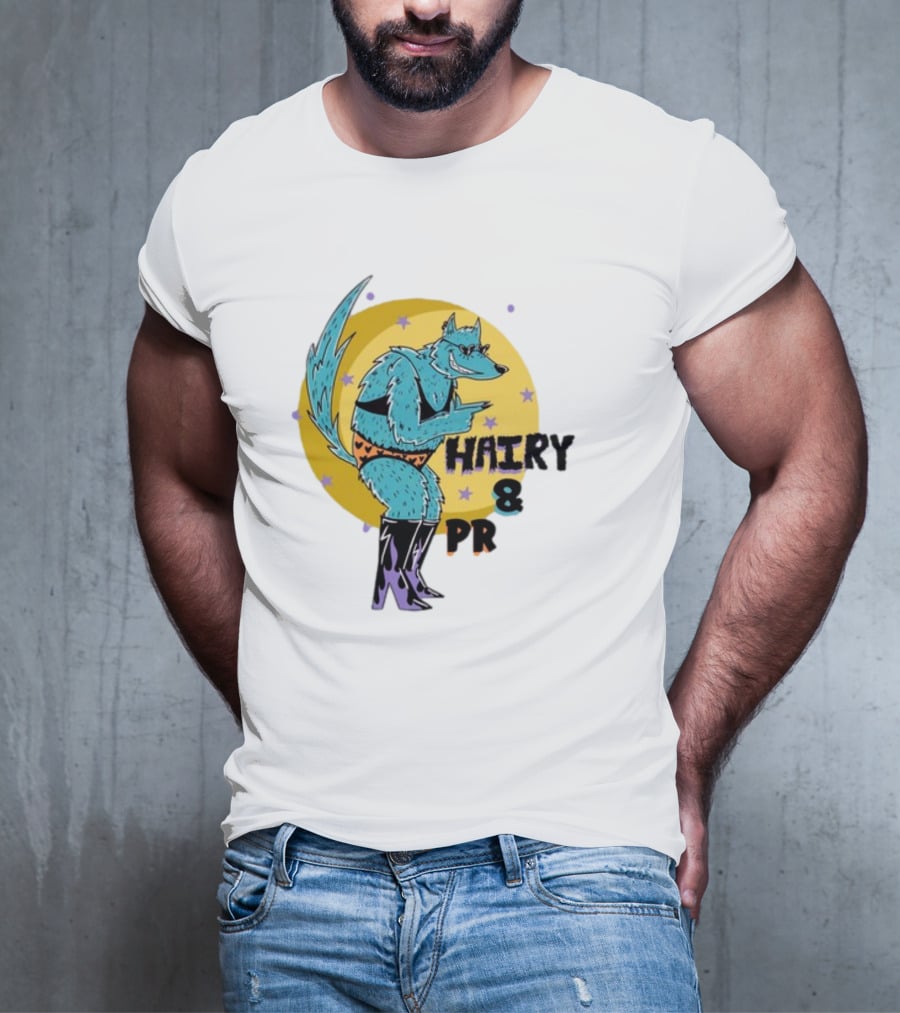 Hairy And Proud Moonlit Werewolf T-Shirt