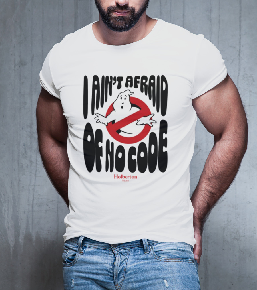 I Ain't Afraid Of No Code Julien Barbier Holberton Ghostbusters T-Shirt