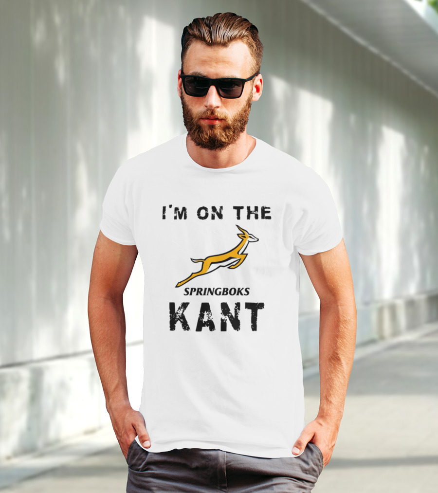 I'm On The Springboks Kant Rugby Fan Iconic T-Shirt