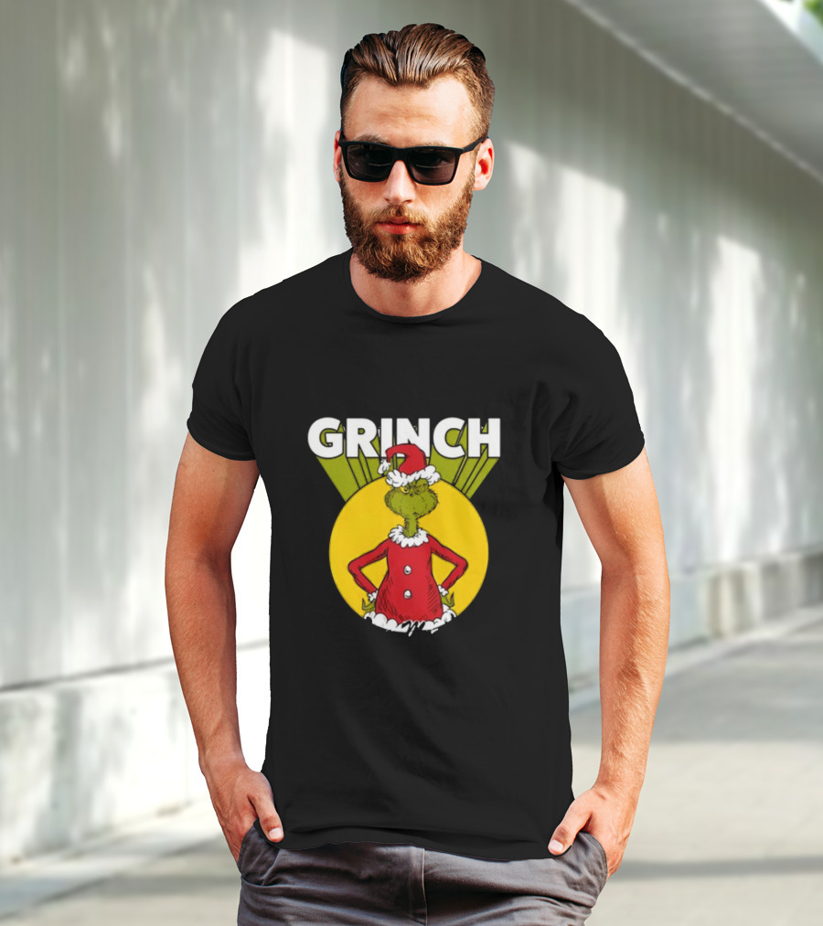 Junior's Dr. Seuss The Grinch You're A Mean One Christmas T-Shirt