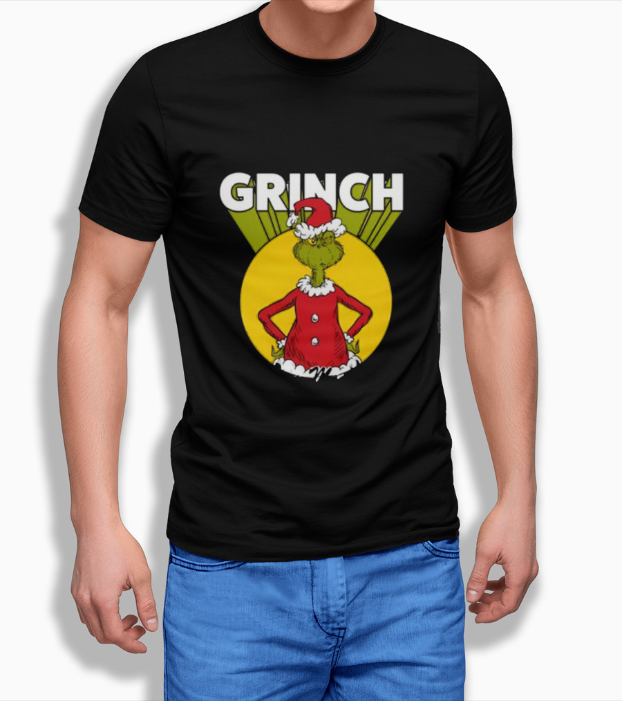 Junior's Dr. Seuss The Grinch You're A Mean One Christmas T-Shirt