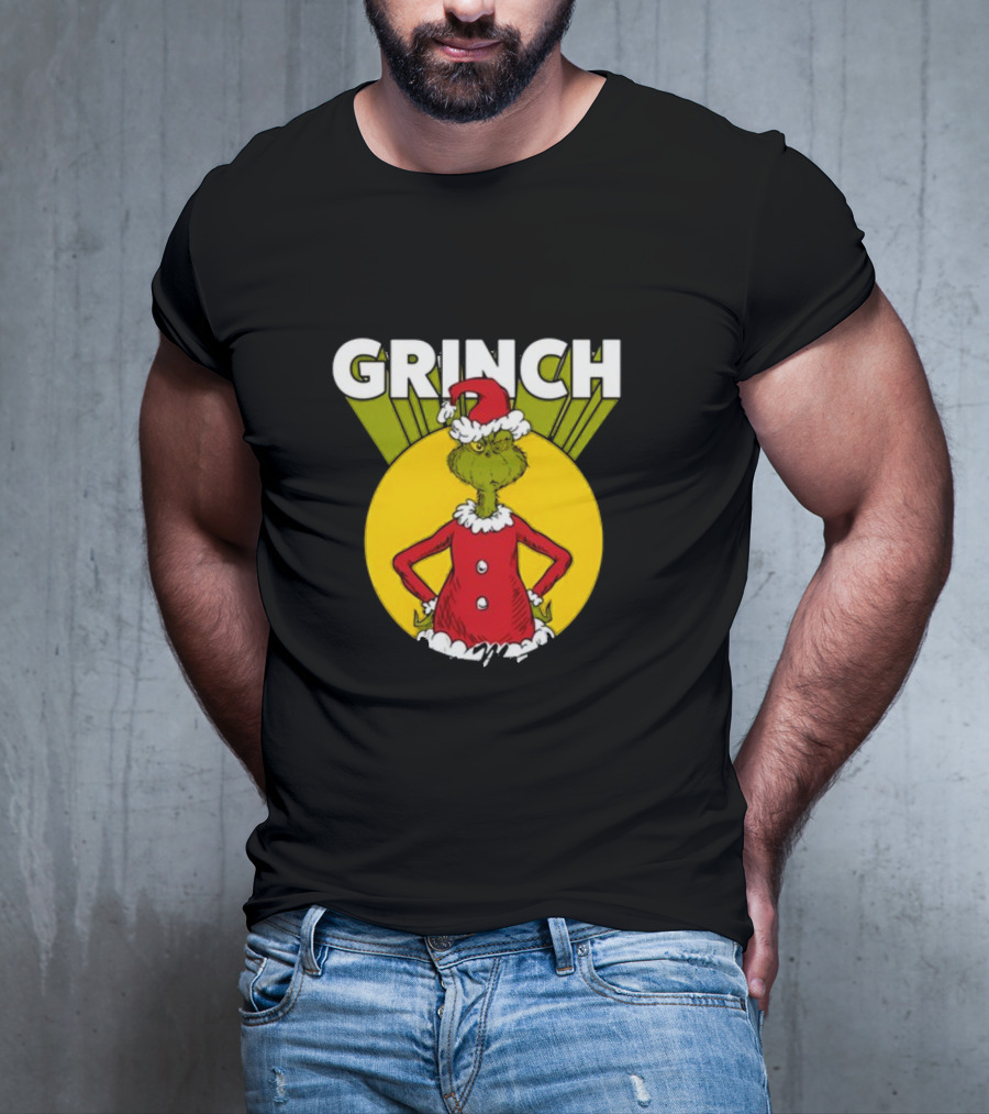 Junior's Dr. Seuss The Grinch You're A Mean One Christmas T-Shirt