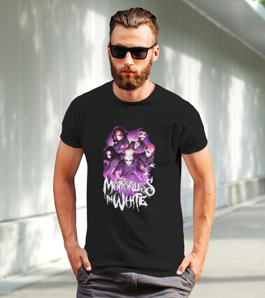 Motionless In White Band Artwork This Is War T-Shirt